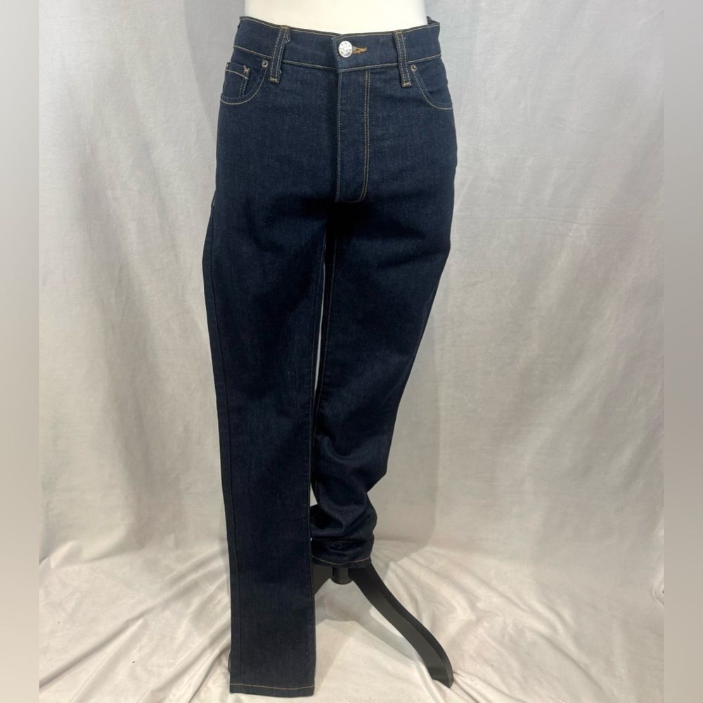 Two Son Premium dark wash denim high rise jeans size 27 NWT